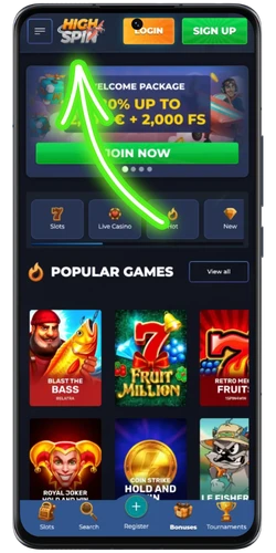 Kies een betrouwbaar casino en open de mobiele lobby