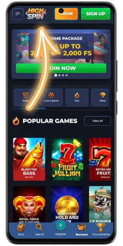 Kies een betrouwbaar casino en open de mobiele lobby